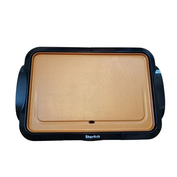 Starfrit Kitchen Copper Non Stick Ceramic Coating Electric Griddle Temp Control Starfrit 6